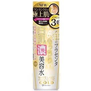 ホワイトラベル 金のプラセンタもっちり白肌濃美容水 180ml (517046)