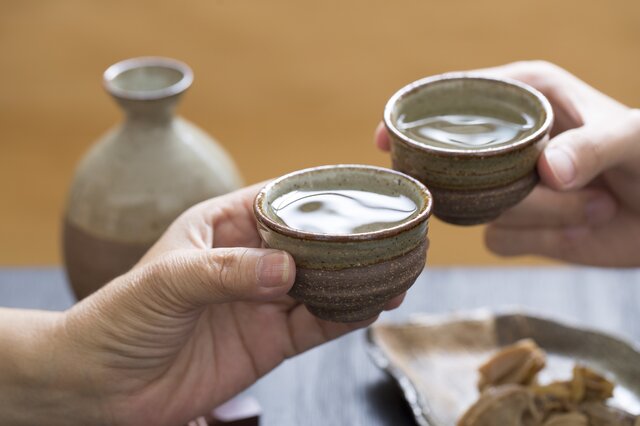 放送大学 割引 蔵出し黒色 陶器製急須と茶碗 どちらかと言えば日本酒（まろやか 工芸品