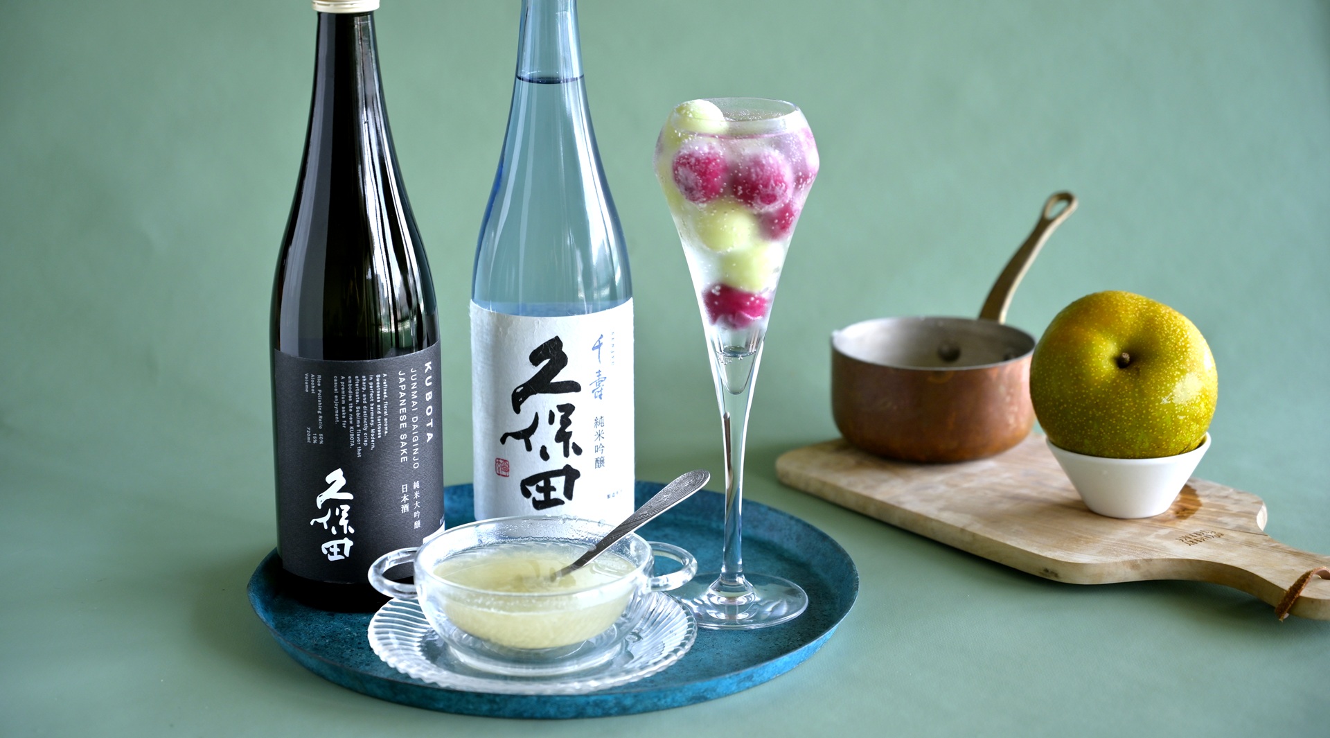 美味しい秋色！フルーツ×日本酒カクテルレシピ