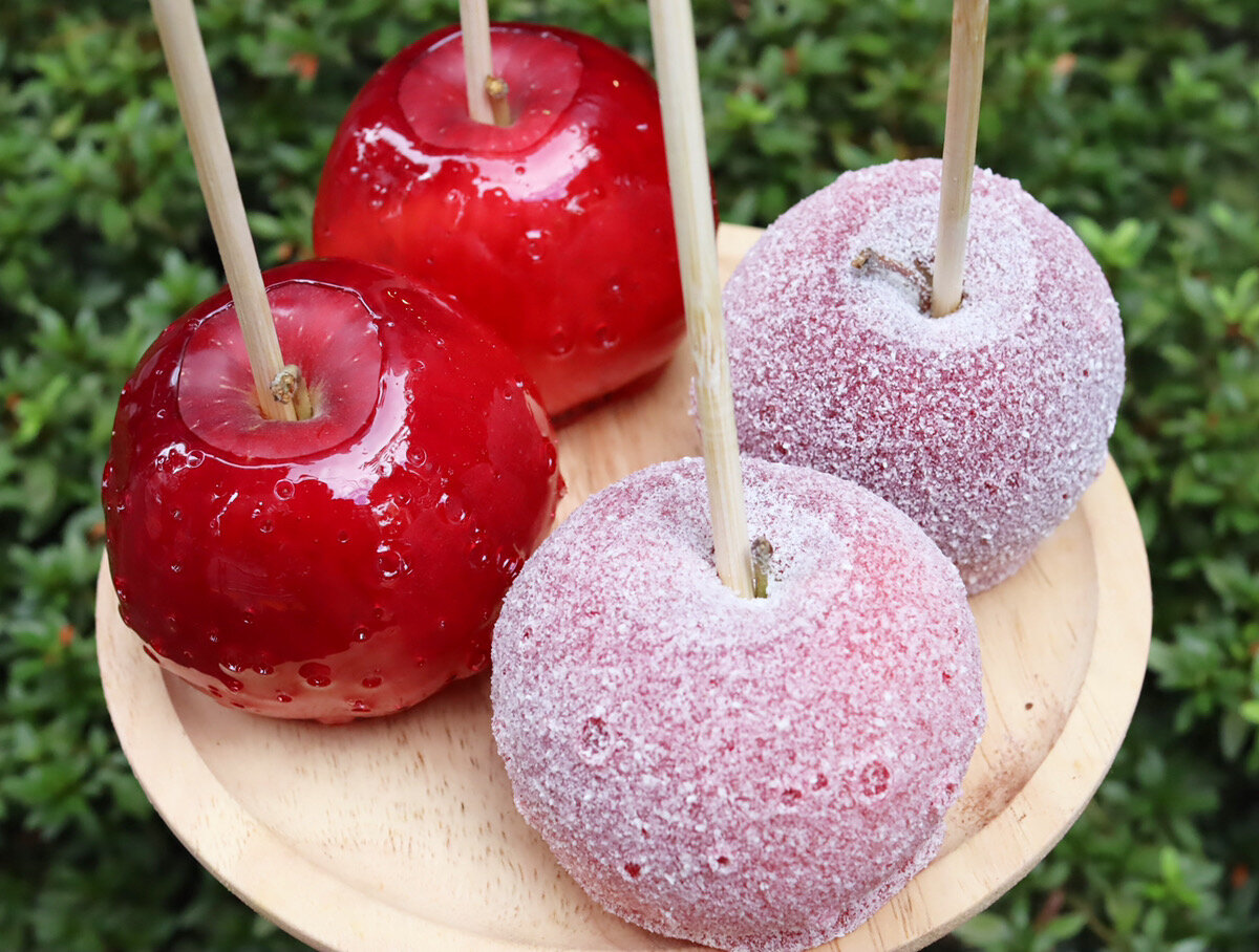 Snsで話題のりんご飴 代官山candy Appleがイクスピアリに Aroom エールーム おうち時間に Aのアイディアを