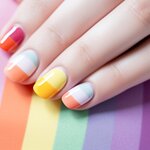 【ネイルデザイン】カラーブロッキングで指先をアートに！人気デザイン＆配色術