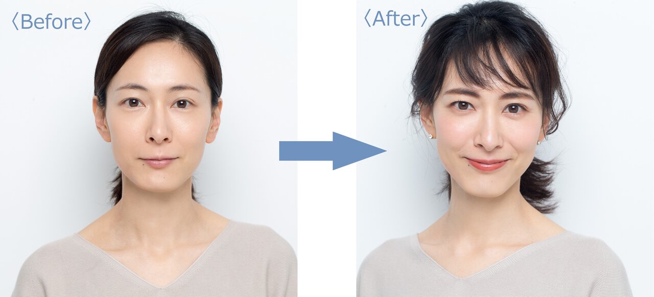 目をいきいきと、若々しい印象に仕上げるメイクテクニック