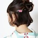 【振袖】短い髪でも可愛い!≪ハーフアップ≫ヘアスタイル