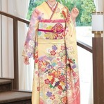 思わず見惚れるクリーム色の振袖♡~結婚式の着物コーデ~