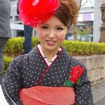 成人式で目立っちゃう髪型♡アップスタイル&派手系アクセ