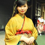 【髪型】 ロングさんの艶めく黒髪を活かした成人式ヘア♡