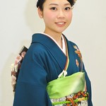 ≪セミロング≫艶めく黒髪が色っぽい♡成人式の髪型