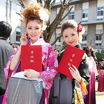 卒業式は袴で大正ガールっぽく!足元はブーツで今っぽく☆