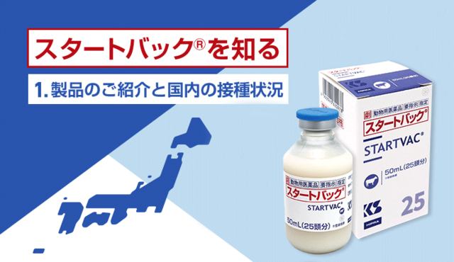 スタートバック®を知る　1.製品のご紹介と国内の接種状況