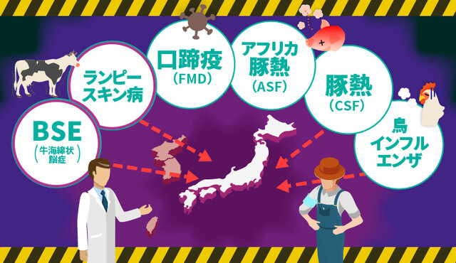 被害は想像以上に！日本の畜産を脅かす伝染病シリーズ　～後編：過去に脅威となった伝染病～