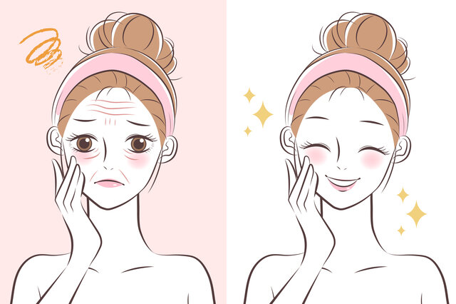 老け見えするおでこのシワ改善!表情筋&頭皮の筋トレで若返り