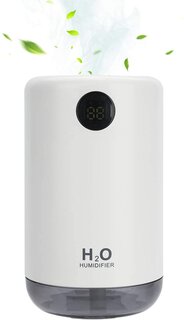 加湿器 卓上 350mL大容量 超音波式 次亜塩素酸水...