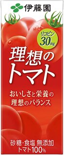 伊藤園 理想のトマト 紙パック 200ml×24本が野...
