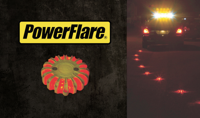 LED警告灯なら【パワーフレア】米軍でも採用される耐久性で災害時に頼れるセーフティライト