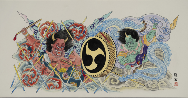 青森　ねぶた　未送り絵　義夫作 青森ねぶた作品がNFTアートに！原画データなどを数量限定で販売