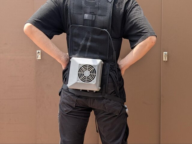 水冷服　chillerx シフトールが約4万円の新型水冷ウェア「ChillerX」を発表