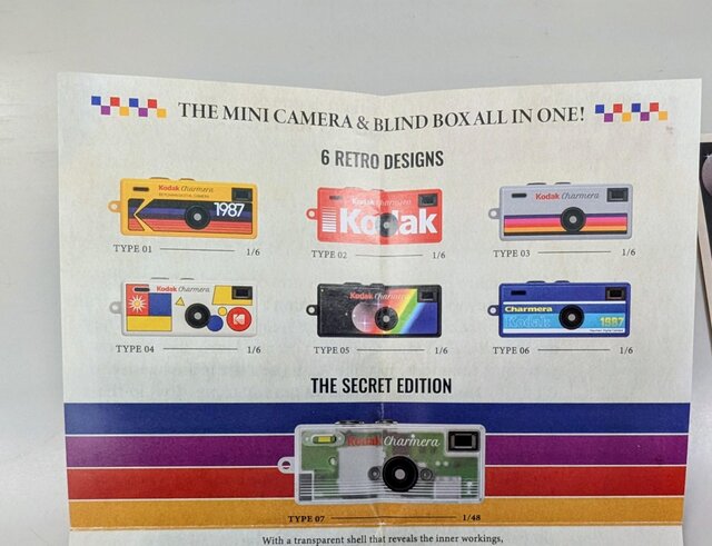 正規品 Kodak Charmera ブルー トイカメラ TYPE06 【KODAK CHARMERA