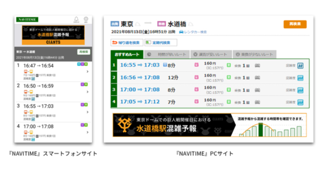 図2:混雑予報サービスイメージ