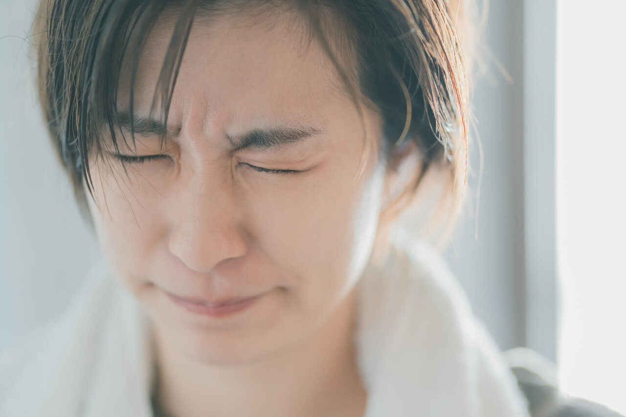 顎の不要な毛を取り除く