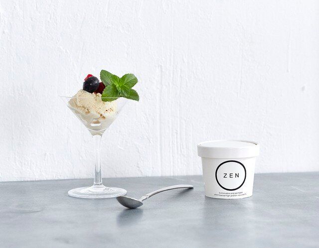 100パーセント植物性。ヘルシーかつハイプロテインなアイスクリーム「ZEN icecream」