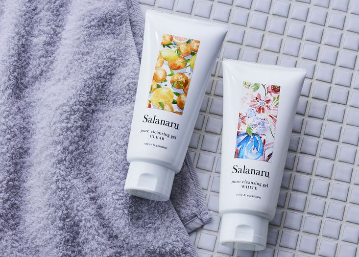 まっさらな肌へ。3段階に変化する体感クレンジングジェル「Salanaru」